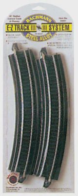 Bachmann 18" Radius Curve E-Z (4) HO (BAC44401)