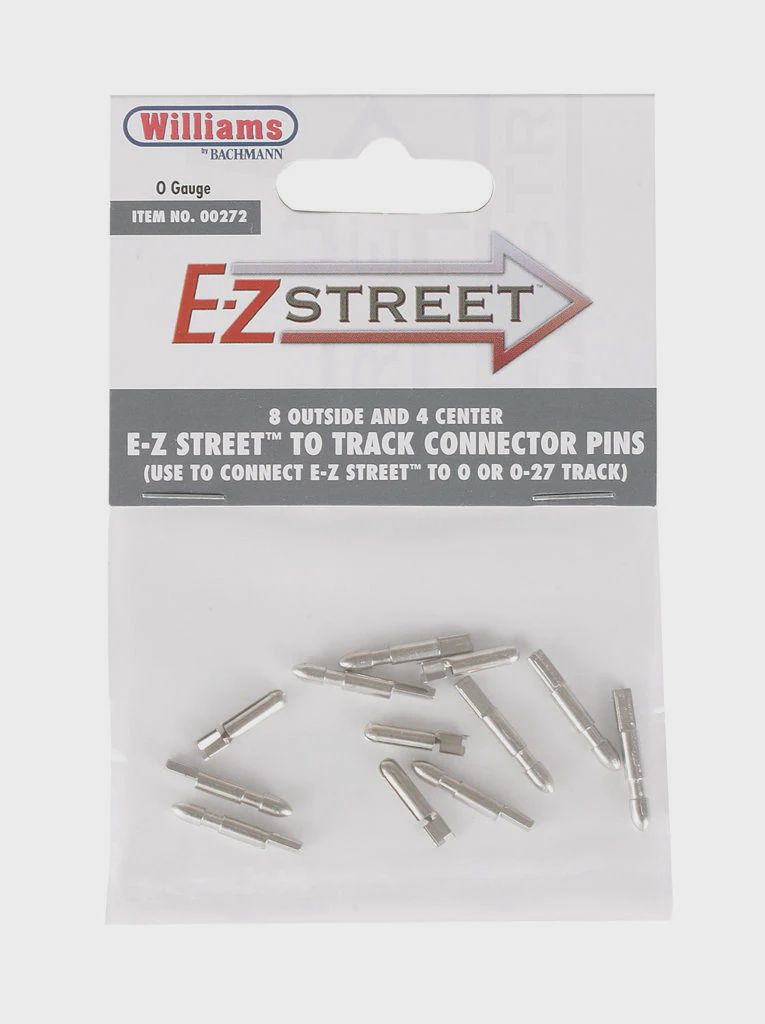 Bachmann E-Z Street To Track Connector Pins (8 Outside &amp; 4 Center) (BAC00272)