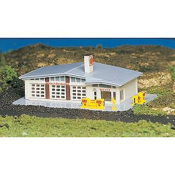 BACHMANN Gas Station Built-Up N (BAC45904)