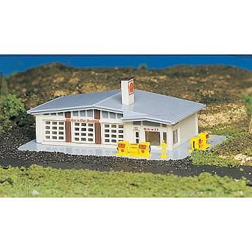 BACHMANN Gas Station Built-Up N (BAC45904)