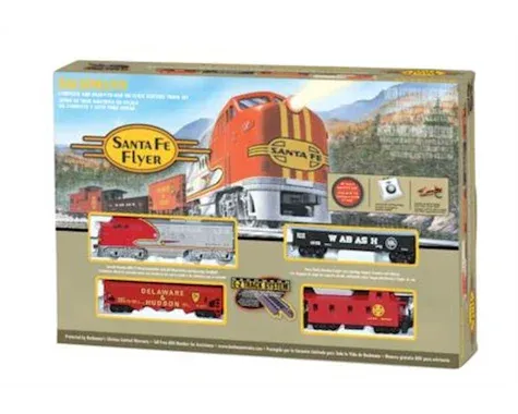 Bachmann Santa Fe Flyer Train Set (HO Scale) (BAC00647)