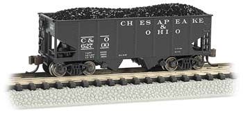 Bachmann USRA 55T 2-Bay Hopper C&amp;O N (BAC19555)