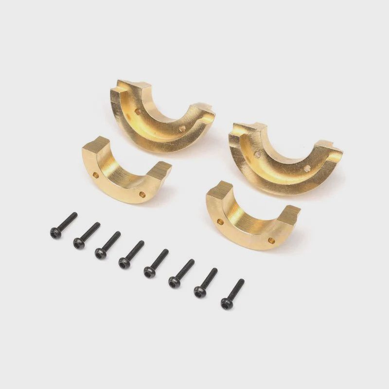 Axial KNUCKLE WEIGHTS, BRASS (4): SCX24, AX24 (AXI302004)