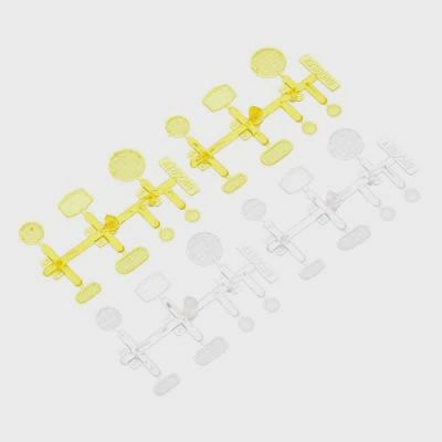 Axial LED Lens Set Yellow/Clear (4) (AX80049)