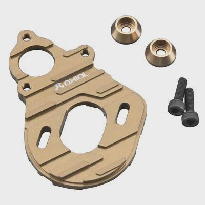 Axial Machined Motor Plate Hard Anodized (AX30860)