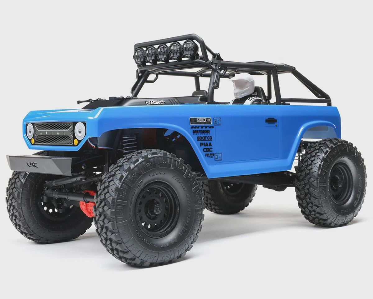 Axial SCX10 II Deadbolt RTR 4WD Rock Crawler (Blue) w/2.4GHz Radio (AXI03025T1)