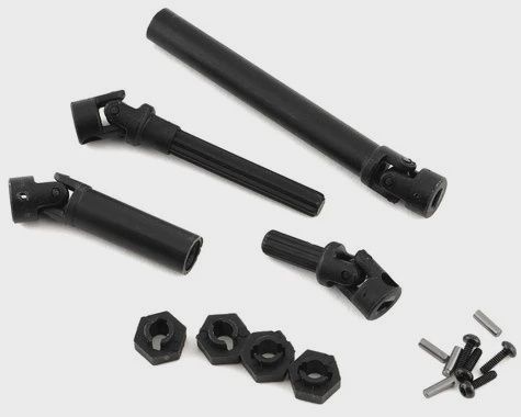 Axial SCX24 Jeep JT Gladiator Driveshaft Set (AXI202000)