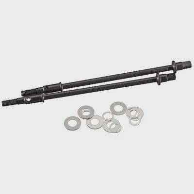 Axial Steel Straight Axle 6x104.5mm (2) (AX30421)