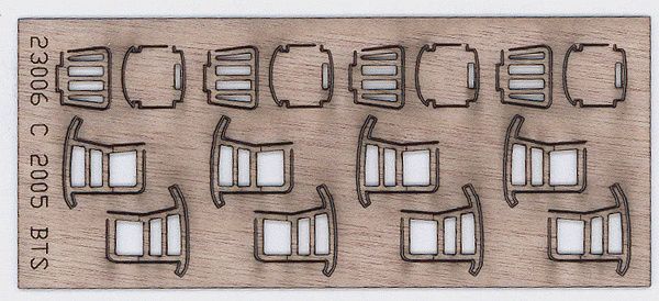 B.T.S. Rocking Chairs -- Kit pkg(4) (464-23006)