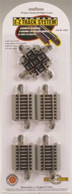 Bachmann 90 Degree Crossing Nickel Silver E-Z HO (BAC44541)