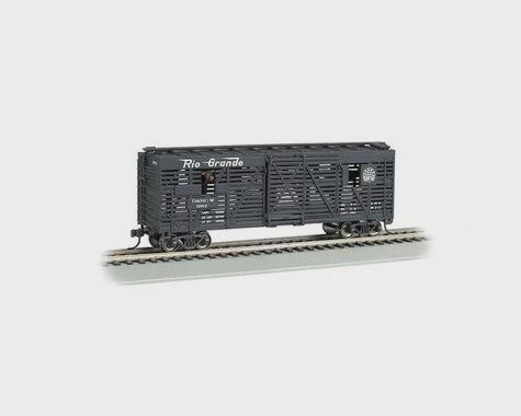 Bachmann D&amp;RGW 40' Amimated Stock Car w/Cows (BAC19706)