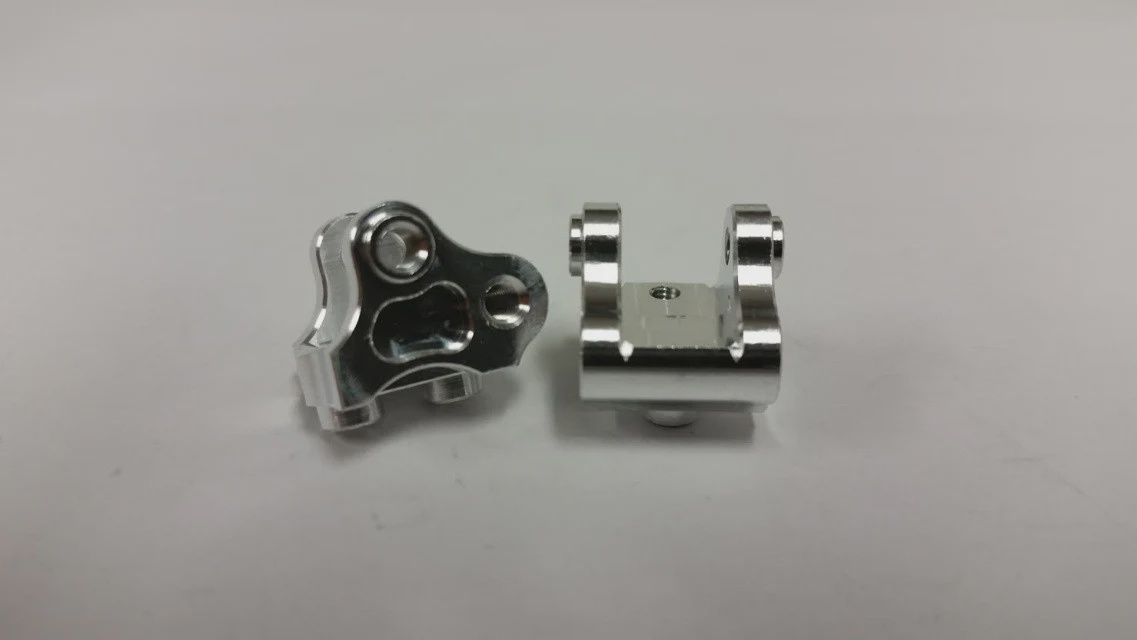 Beef Tubes SCX10 II Lower Link/Shock Mounts - Aluminum (BT007LMA)