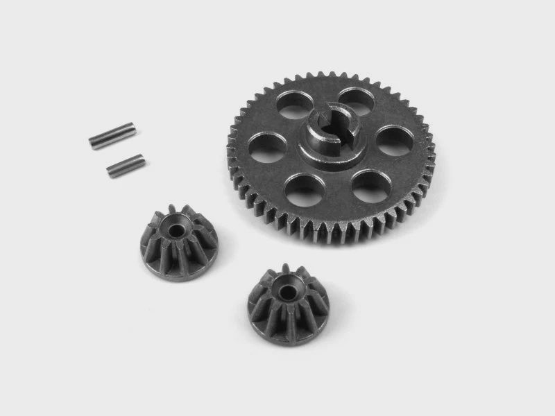 BlackZon Smyter MT Turbo Steel Spur Gear &amp; Differential Pinion Set (BZN540237)