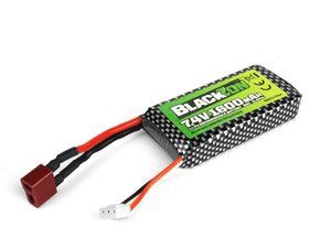 BlackZon Turbo Smyter Battery Pack (LiPo 7.4V, 1600mAh), w/T-Plug (BZN540247)