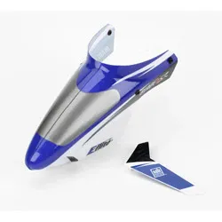 Blade Complete Canopy w/Vertical Fin (Blue) (EFLH3018)