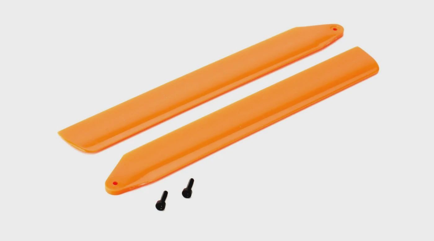 Blade Hi-Performance Main Rotor Blade Set Orange: 130 X (BLH3716OR)