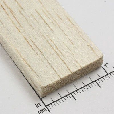 Balsa USA 1/4 X 1 X 36 Balsa Strips (B140)