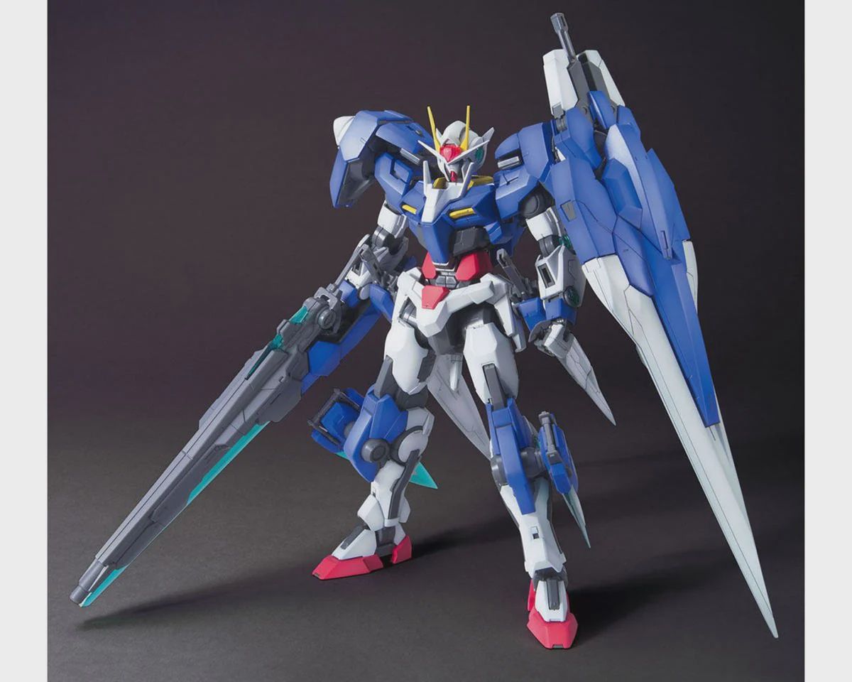 Bandai 1/100 MG 00 Gundam Seven Sword/G "Gundam 00" Plastic Model Kit (BAN5063083)