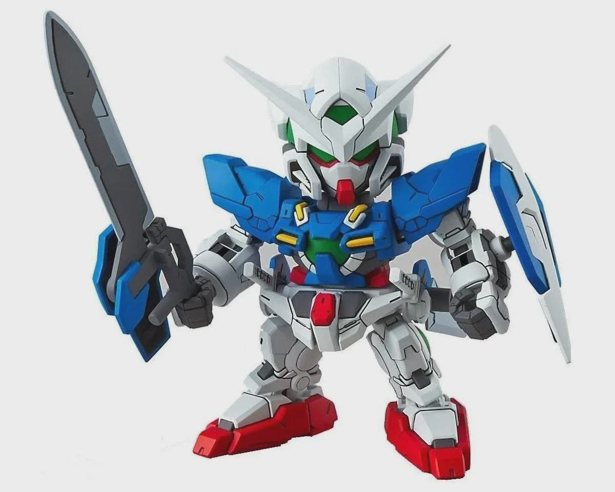 Bandai SD EX-Standard #03 Gundam Exia "Gundam 00" Plastic Model Kit (BAN5065617)