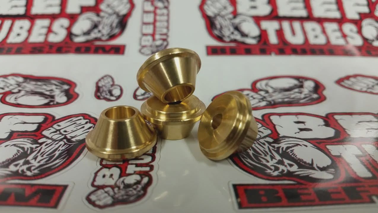 Beef Tubes Beef Tips - SCX10 / SCX10 II / YETI JR - BRASS (BT006B)
