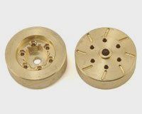 Beef Tubes Beef Patties (BRASS) - 1.55" RC4WD STYLE (BT005RCB)