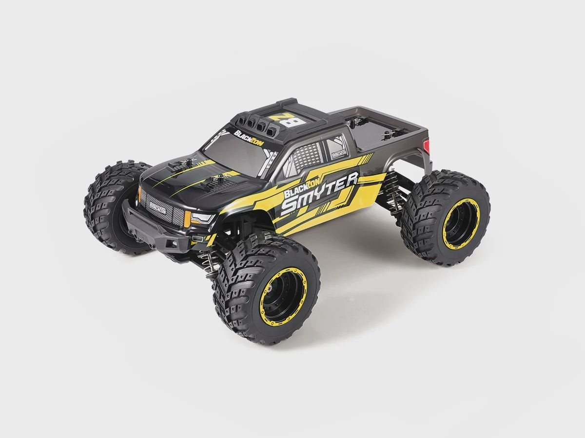BlackZon Smyter MT 1/12 4WD Electric Monster Truck - RTR - Yellow (BZN540225)