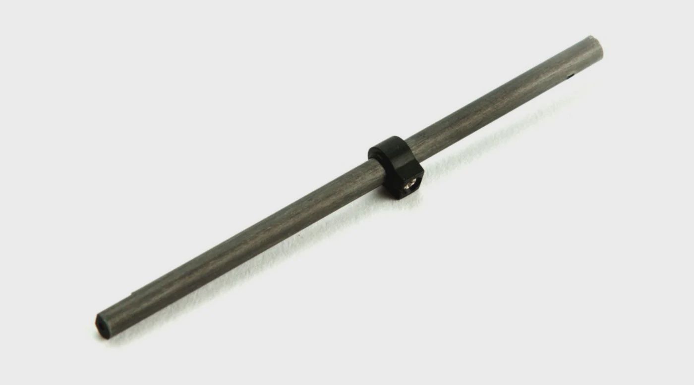 Blade Carbon Fiber Main Shaft w/Collar &amp; Hdwe: mCP X BL (BLH3913)