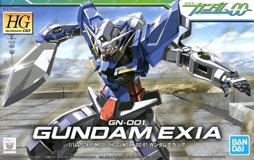 Bandai HG Gundam 00 HG Gundam 00 GN-001 Gundam ExiaGN-001 Gundam Exia (BAN5057927)