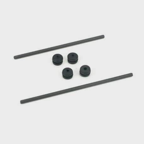 Blade Body Mount Rod &amp; Grommet Set (CX) (EFLH1226)
