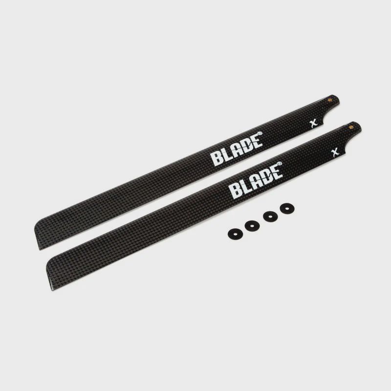 Blade CF FBL Main Blade Set with Washers: B450 X (BLH4315)