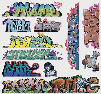 Blair Line Graffiti Decals Mega Set -- Set #10 pkg(184-2259)