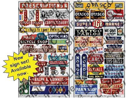 Blair Printed Storefront &amp; Advertising Signs -- Restaurants &amp; Cafes (184-137)