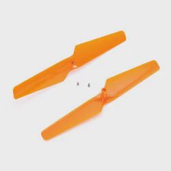 Blade Prop, CW &amp; CCW Rotation, Orange: 180 QX HD, mQX (BLH7405)