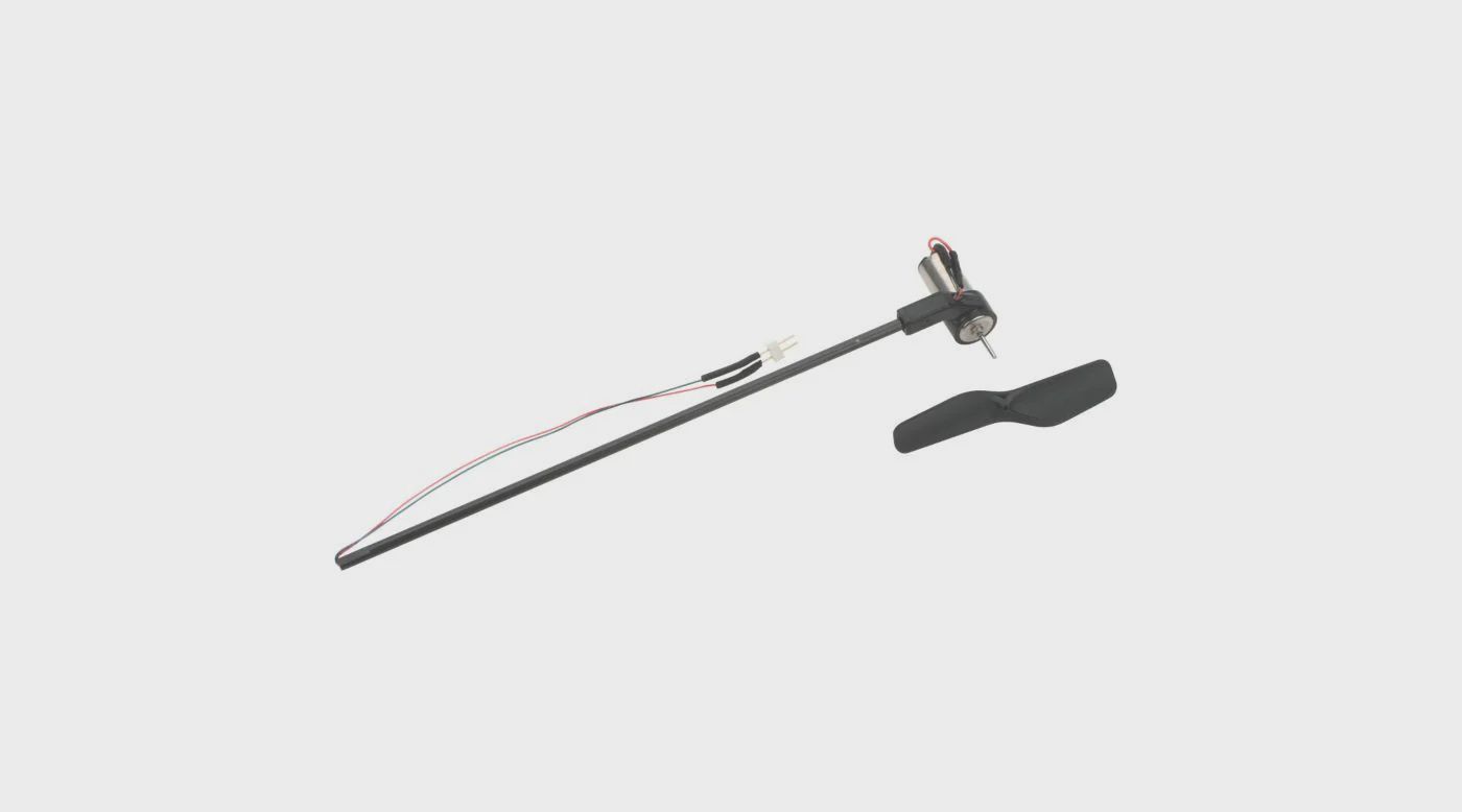 Blade Tail Boom Assembly w/Tail Motor/Rotor/Mount: BMSR (EFLH3002)