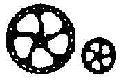 Brake Wheel DRGW 16" (300-5037)