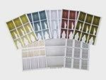 Branchline Window Treatment sheets O SCALE (BRA770)