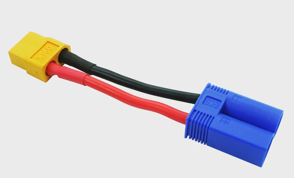CommonSense XT60 Female to EC5 Male Conversion Adapter (XT60F2EC5M)