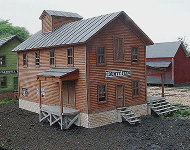 County Feed - Trackside Structures -- Kit (BRA684)