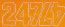 Coverite Yellow 1" Numbers (COVQ3217)