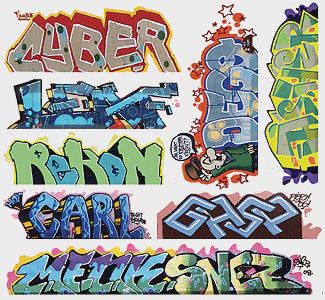 Blair Line Graffiti Decals Mega Set -- Set #12 pkg (184-2261)