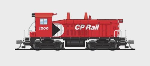 Broadway Limited N EMD SW7 Sound and DCC Paragon4 Canadian Pacific #1203 (BLI7513)