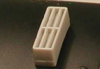 Cal Square Diesel Exhaust Stack -- Plastic pkg(2) (190-646)