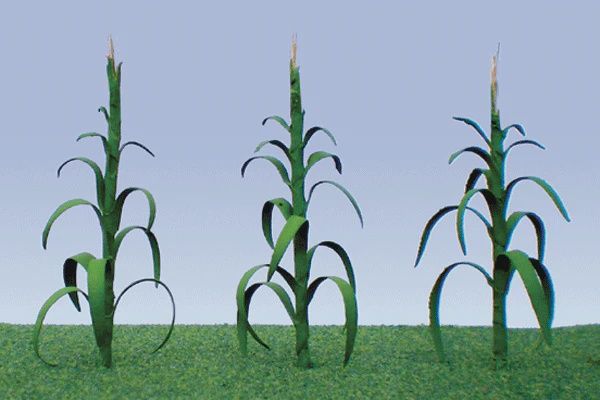 Corn Stalks -- 2" 5cm Tall pkg (373-95553)