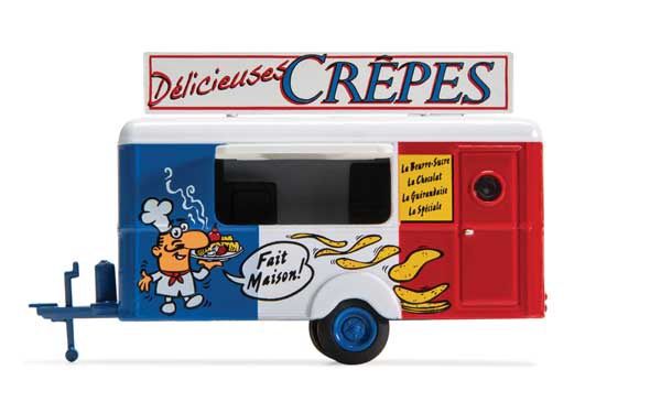 Crepes (blue, white, red, French Lettering) (780-HC5000)