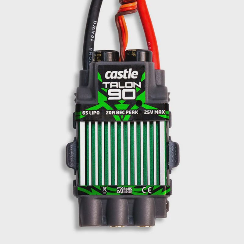 Castle Creation Talon 90- Amp 25V BL ESC W/20amp BEC (CES010009700)