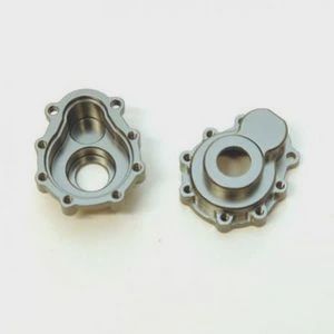 CNC Machined Aluminum Portal Drive Outer Housing-Front or Rear, Gunmetal, for Traxxas TRX-4