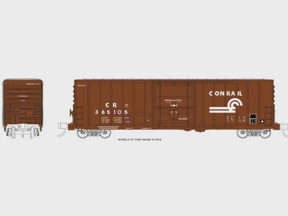 Conrail Class MDTS Exterior Post Insulated Box Car #360512 (80500000061171E)