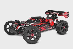 Corally S&amp;D - Asuga XLR 6S Roller - Red, Large Scale - Box Damage (COR00488-RSD)