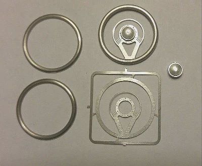 Detail Master 1/24-1/25 Halo Billet Steering Wheel Kit (DM-3120)