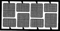Detail Master 1/24-1/25 Rectangular Headlight Screens (DM2032)